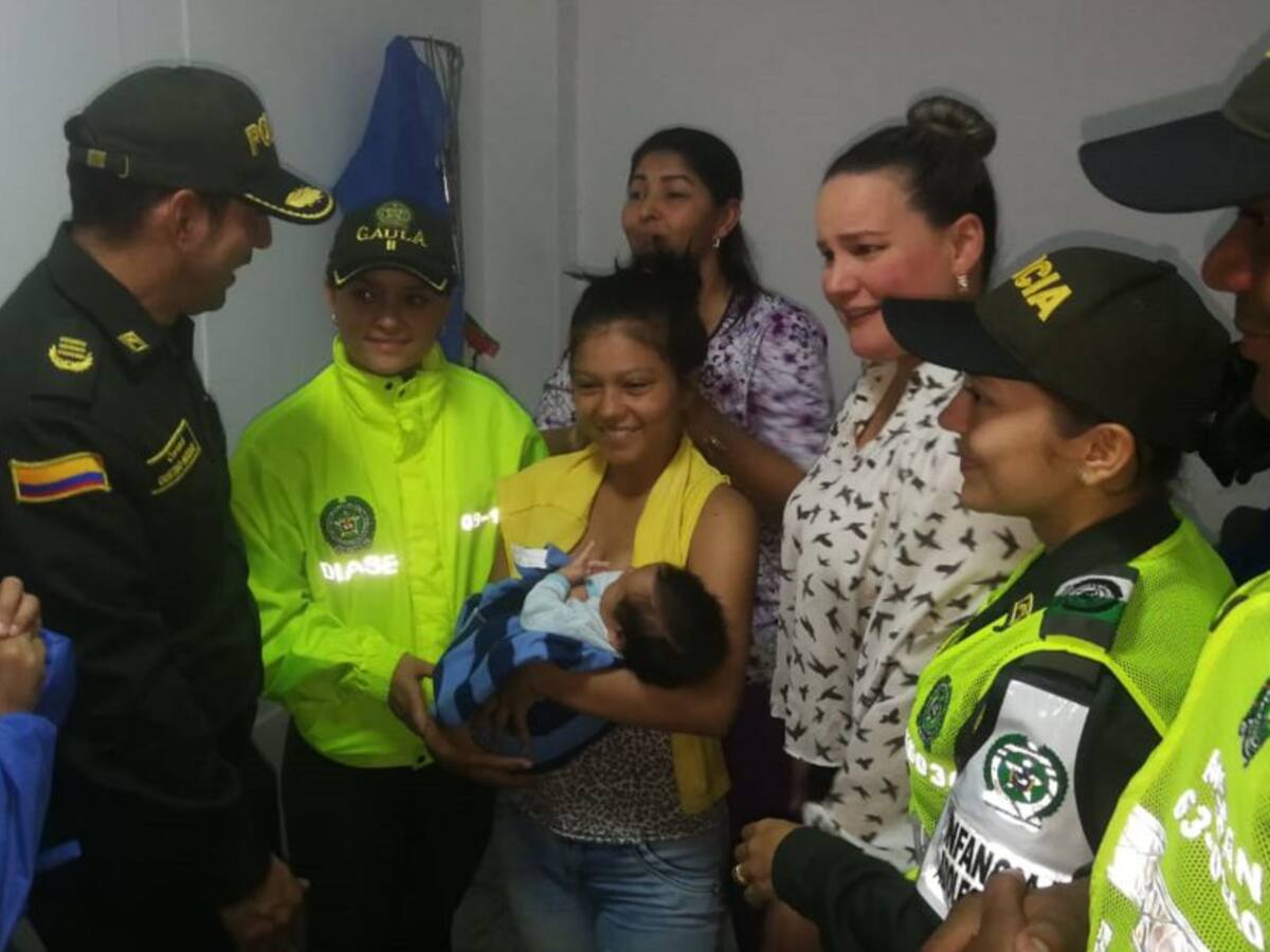 Rescatan al bebé recién nacido que había sido raptado en Santa Marta