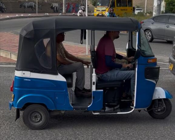 Motocarros en el municipio de Soledad. Foto: Caracol Radio.