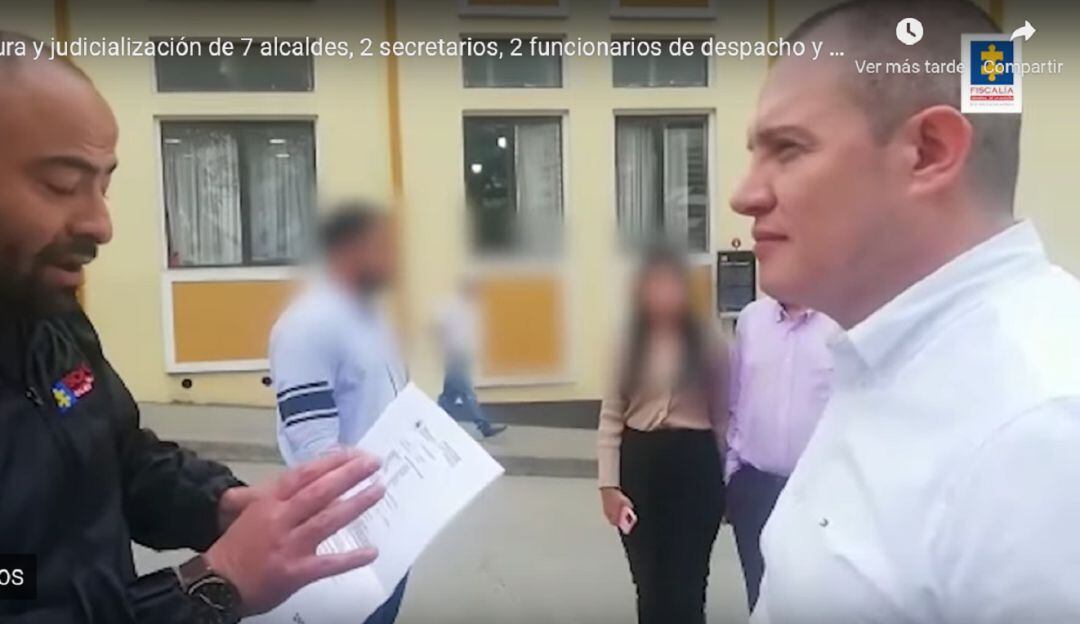 Captura exalcalde de Aguadas, Caldas