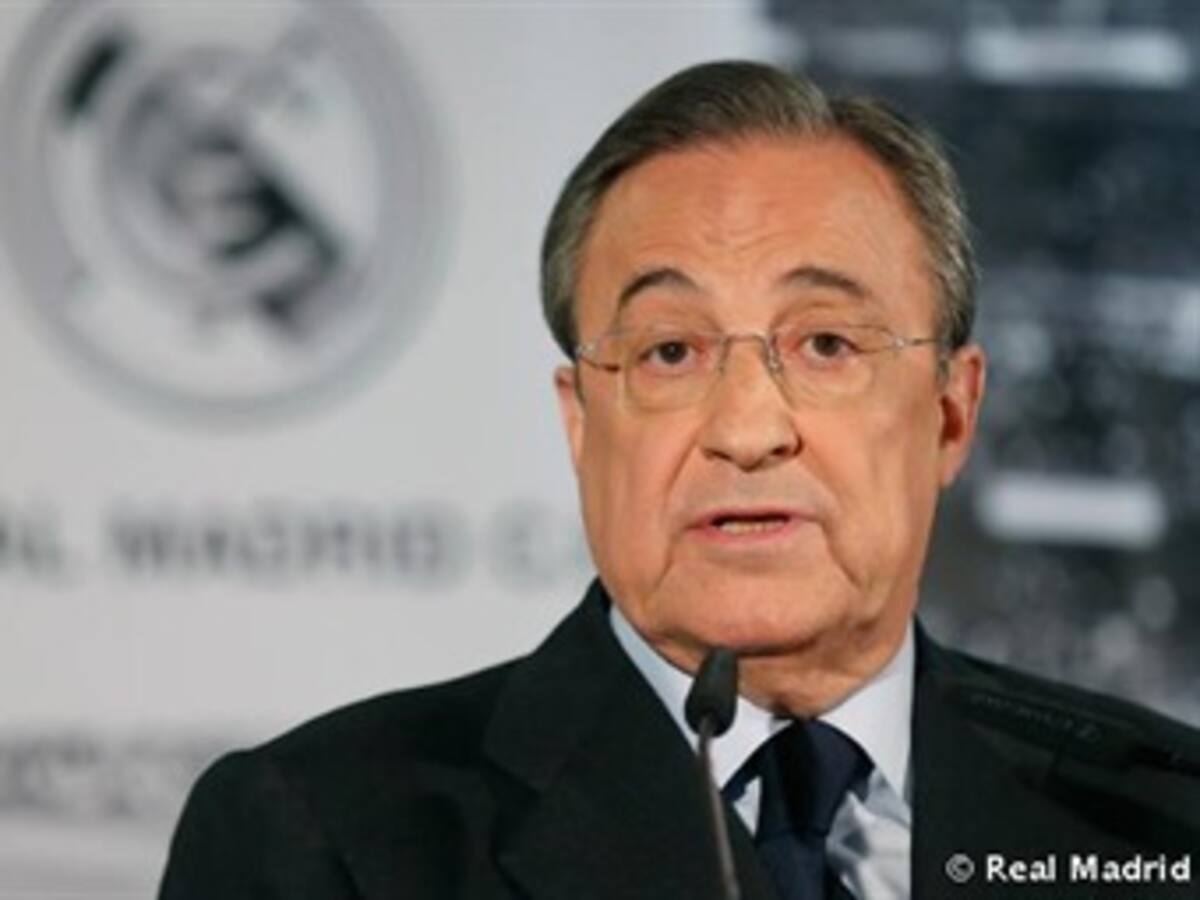 Real Madrid tendrá un cuerpo técnico "a la altura de los desafíos": Florentino Pérez