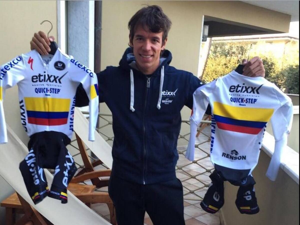 Rigoberto Urán estrena la tricolor en Europa