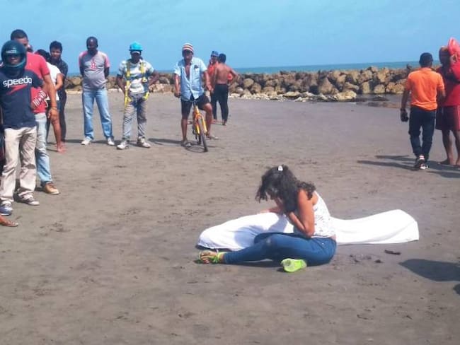 Hallan el cuerpo del venezolano que se ahogó en las playas de Cartagena