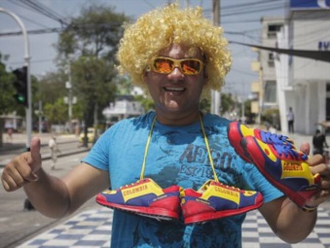 Empieza a calentarse el ambiente en Barranquilla por el partido Colombia vs. Perú