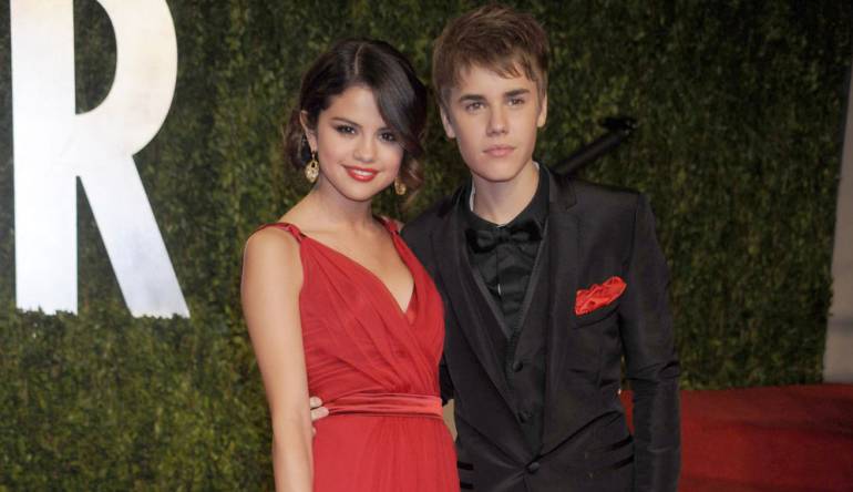 Selena Gomez y Justin Bieber. 