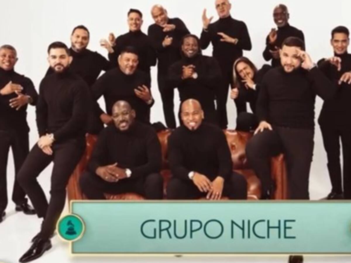 GRUPO NICHE se presentará en la premiere del Latin Grammy