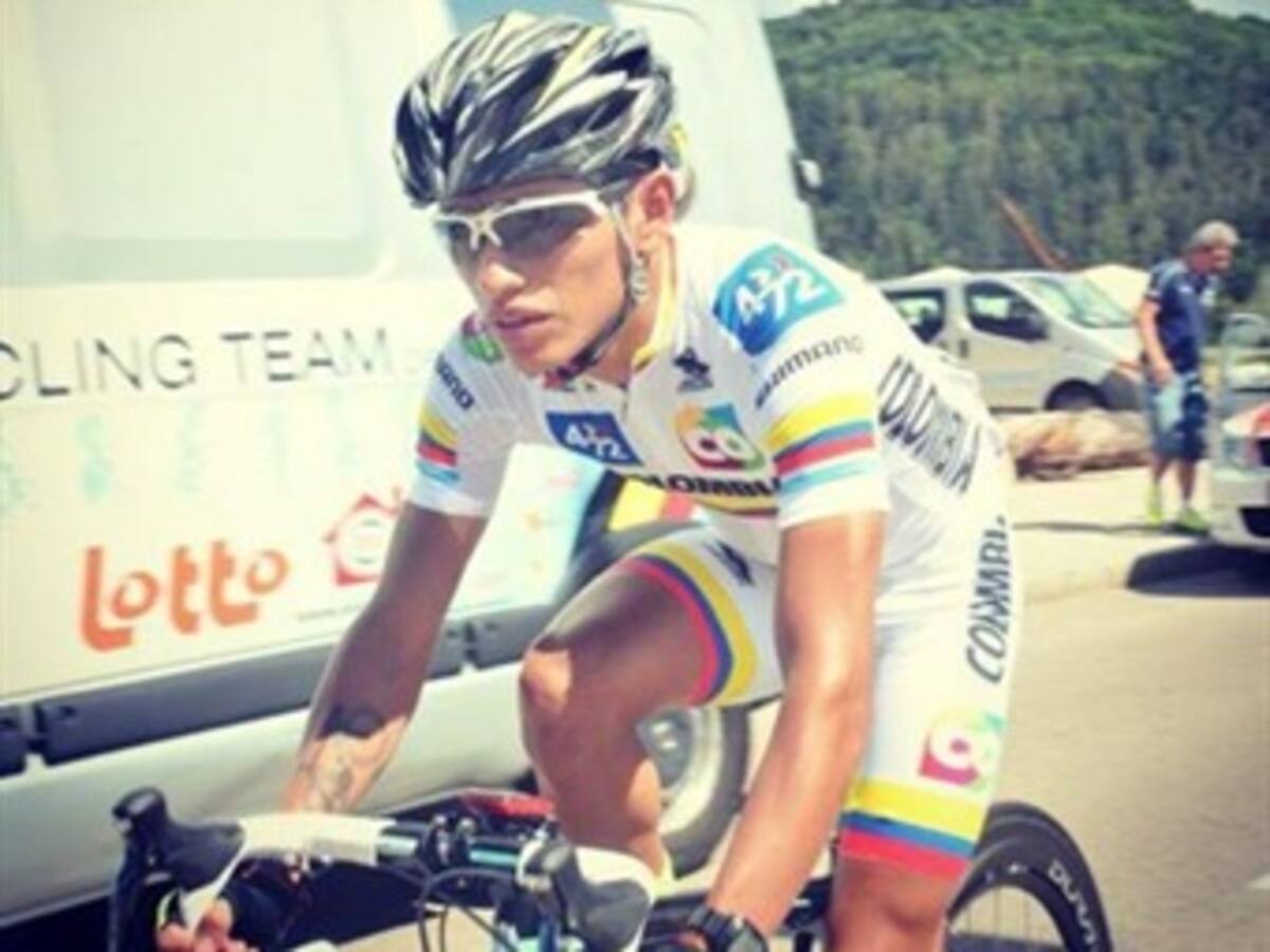Heiner Parra finalizó cuarto en la primera etapa de alta montaña del Tour de l'Avenir