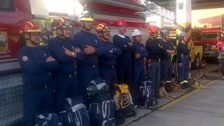 Capitán Carlos Hernán Méndez, delegado departamental de bomberos