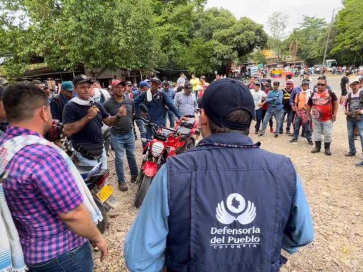 ANI irá a atender el bloqueo en La Lizama