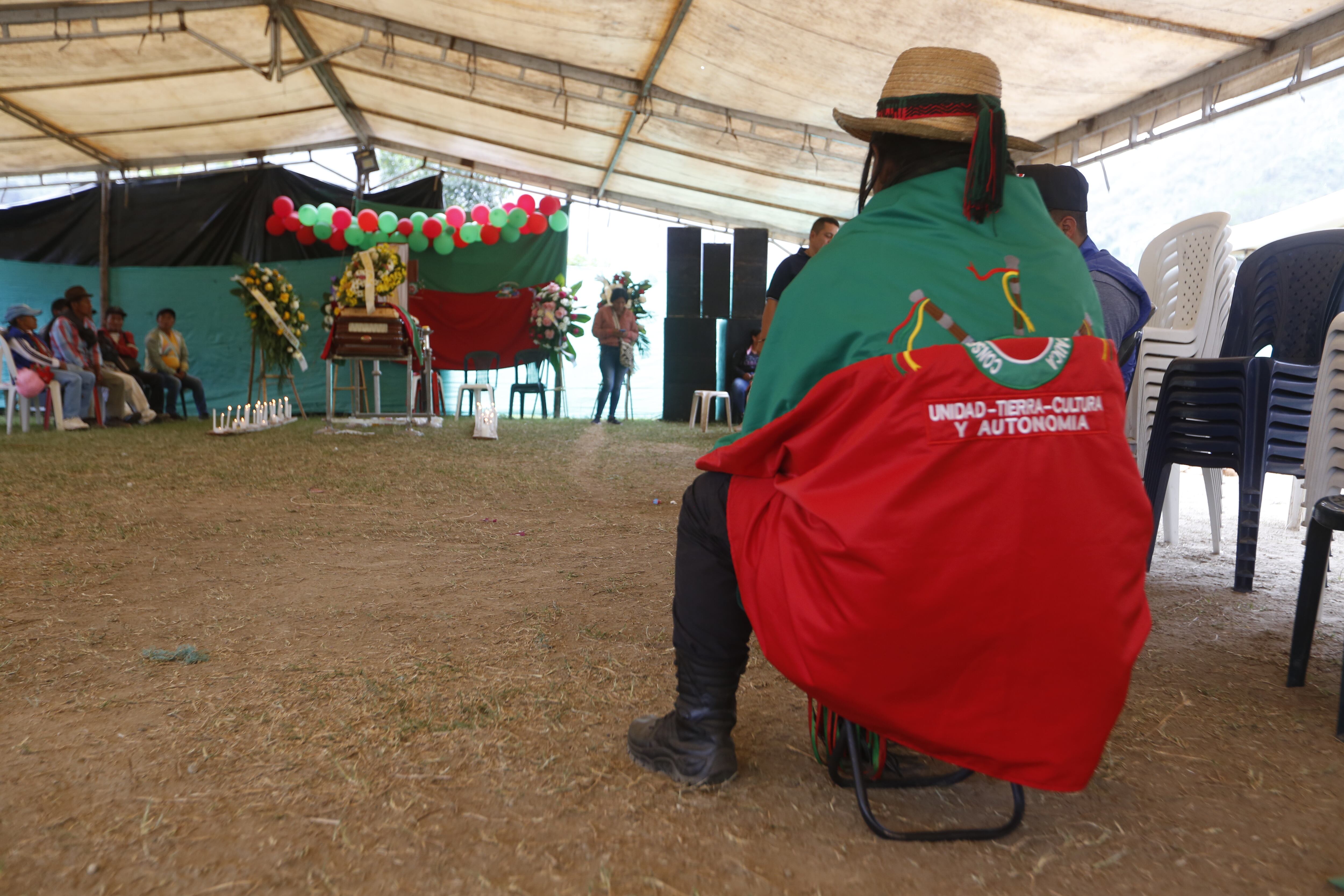 Indígenas de Toribio, Cauca. Foto EFE/ Ernesto Guzmán