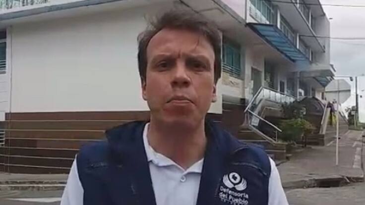 Leonardo Huerta, delegado de salud de la defensoría nacional del pueblo