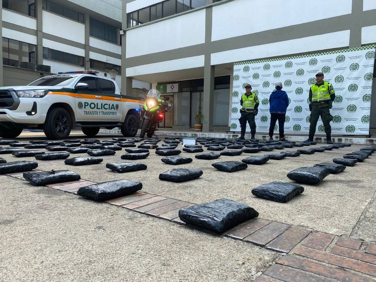 125 kilos de marihuana fueron incautados en el Caquetá