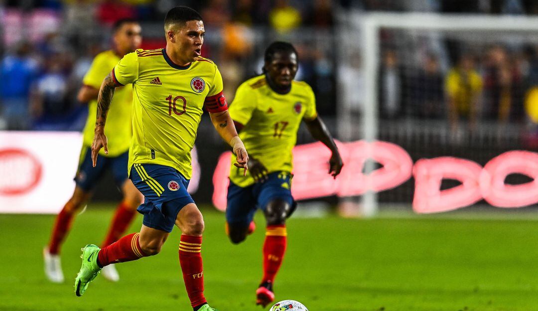 Juan Fernando Quintero marcó un gol y se retiró con una molestia.