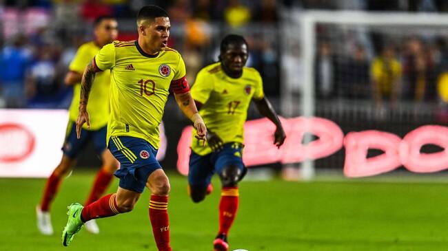 Juan Fernando Quintero marcó un gol y se retiró con una molestia.