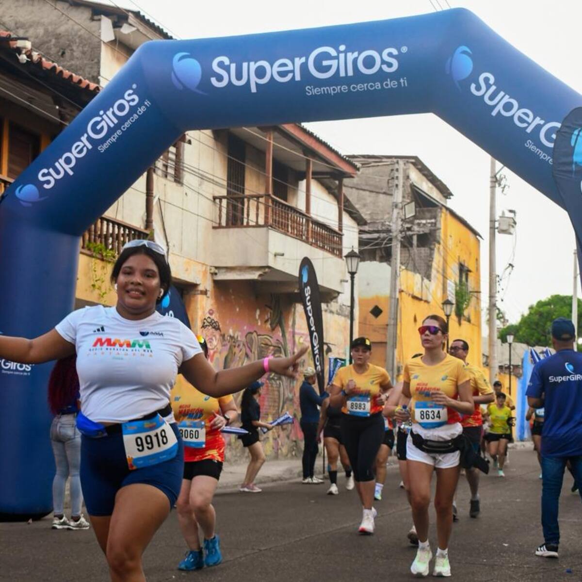 SuperGiros, presente en la Media Maratón del Mar 2026 de Cartagena