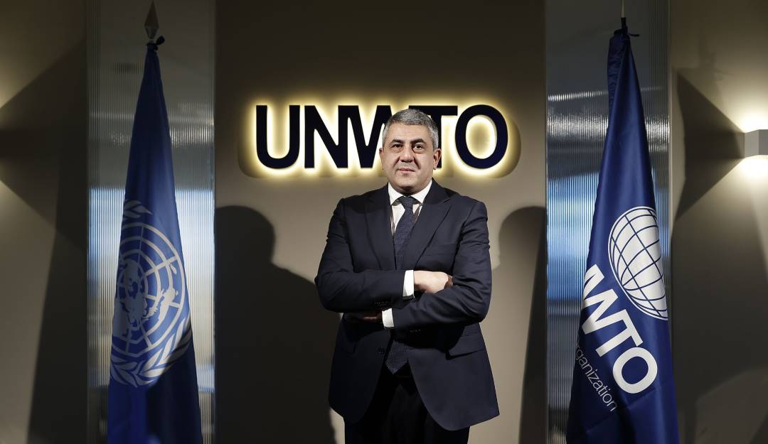 Zurab Pololikashvili, secretario general de la Organización Mundial del Turismo (OMT).                Foto: Getty 