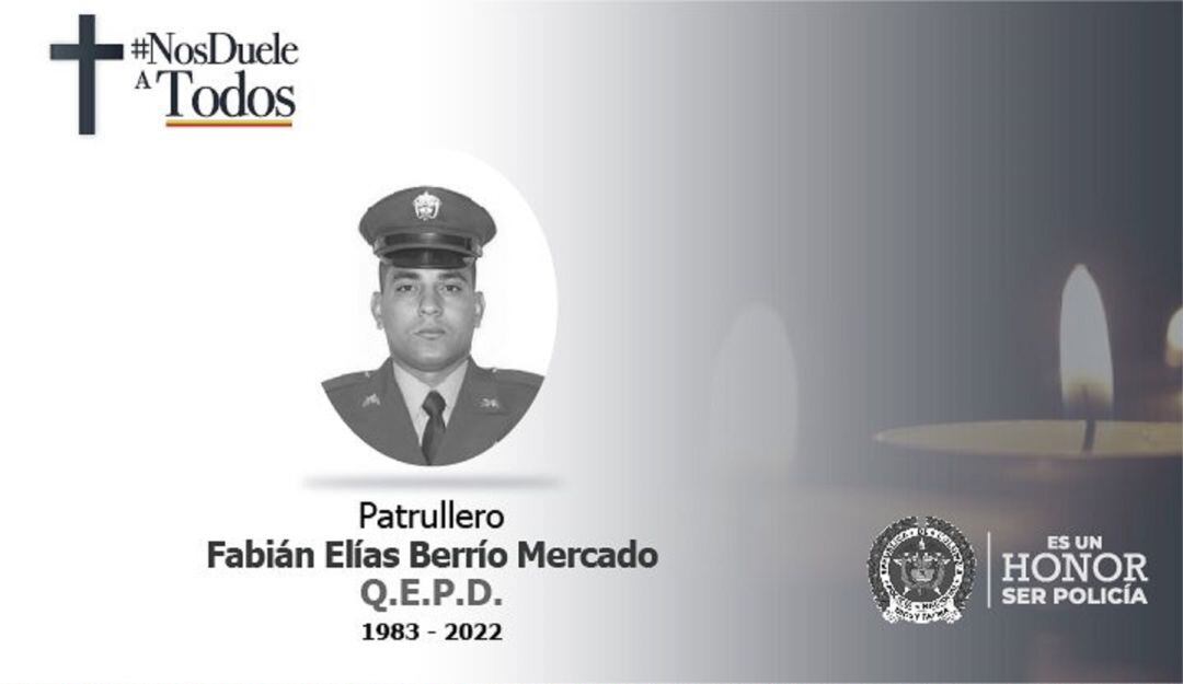 Un patrullero de la Policía y un civil fueron asesinados en Colosó, Sucre