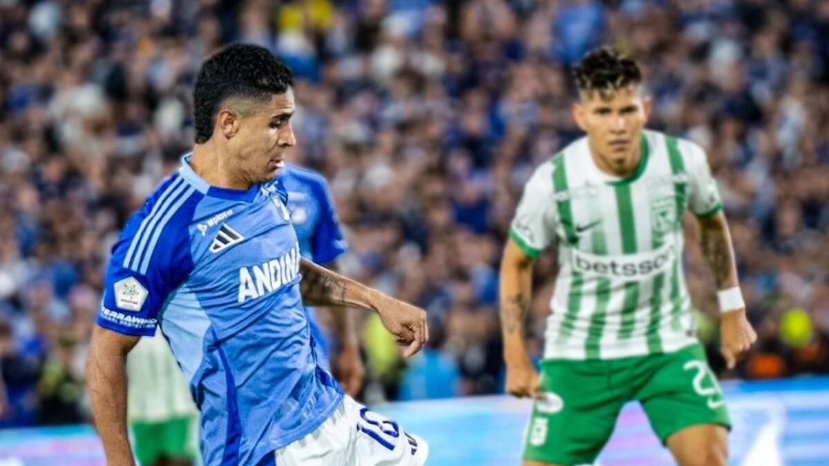 Millonarios empata con Nacional en el clásico y recupera el liderato de la Liga Colombiana