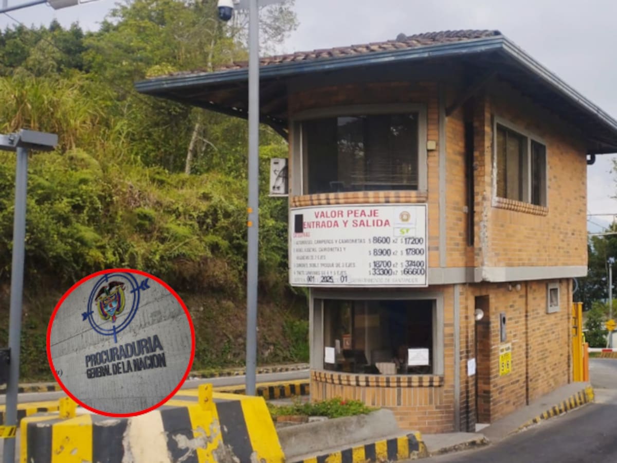 Procuraduría detectó presuntas irregularidades en la operación del peaje La Punta en Santander