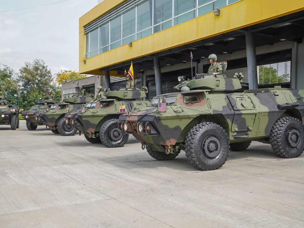 Ejército despliega nuevos vehículos blindados donados por EE. UU. para reforzar operaciones