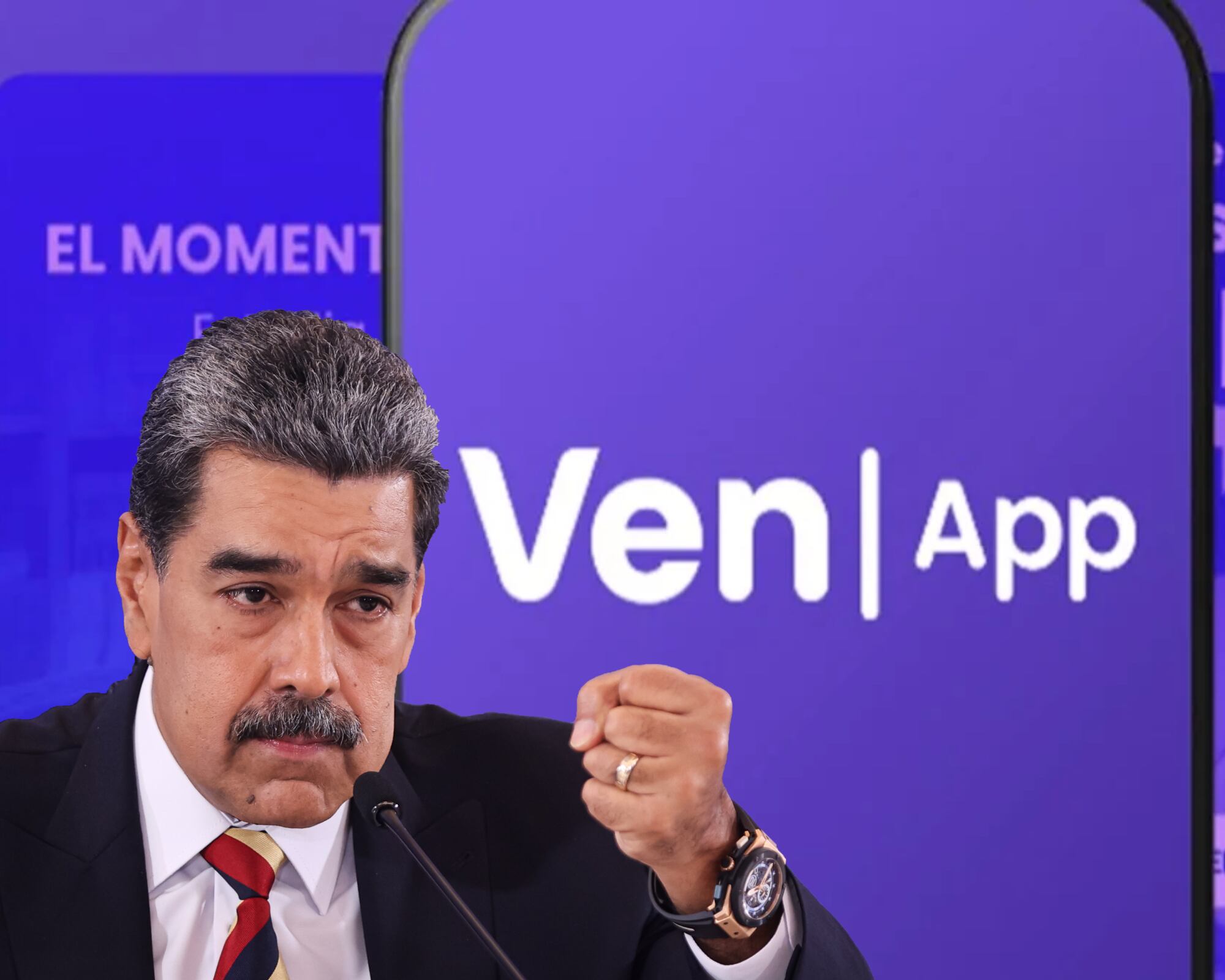 Distintas ONGs como VEsinFiltro denuncian que la aplicación de reportes ciudadanos VenApp abre la puerta a perseguir a los opositores de las decisiones del chavismo.
(Foto: Caracol Radio / Getty / Cortesía)