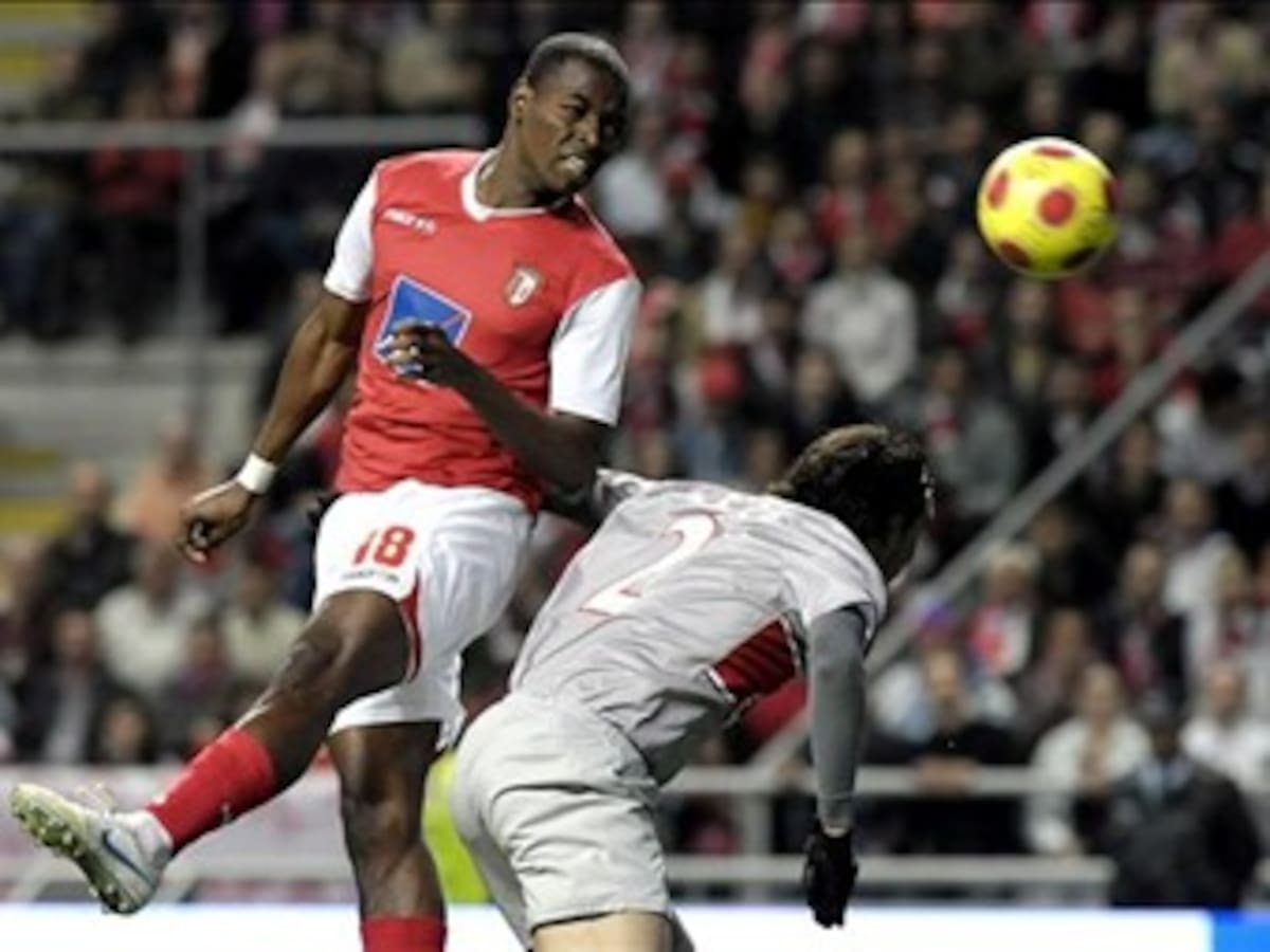 Wason Rentería marca su primer gol con Sporting Braga