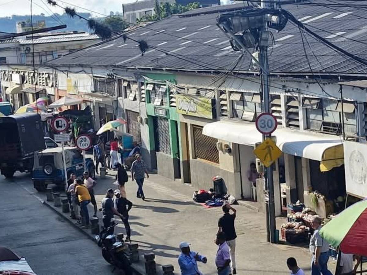 Comunidad reporta un homicidio en el sector de la Galería en Chinchiná, Caldas