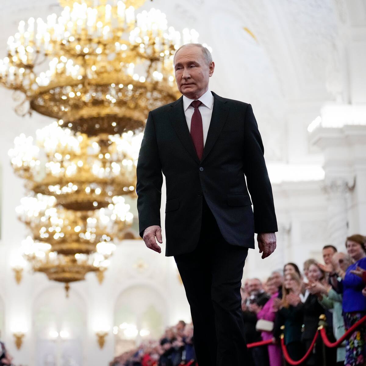 Putin juramenta por quinta vez como presidente de Rusia