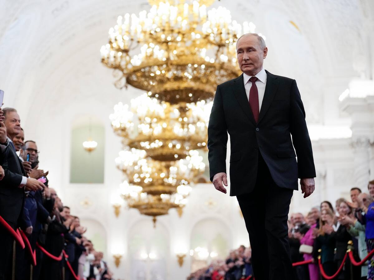 Putin juramenta por quinta vez como presidente de Rusia
