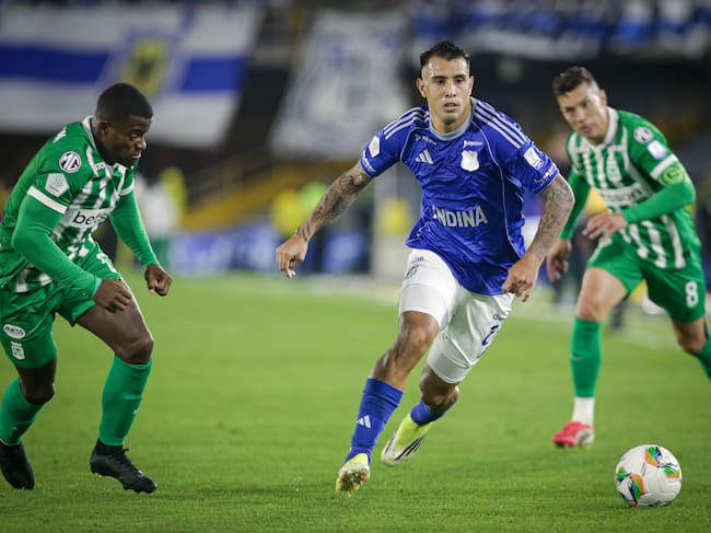 Millonarios HOY: ¿Rodrigo Contreras y Leo Castro están habilitados para el clásico ante Nacional?. (Colprensa - Cristian Bayona).