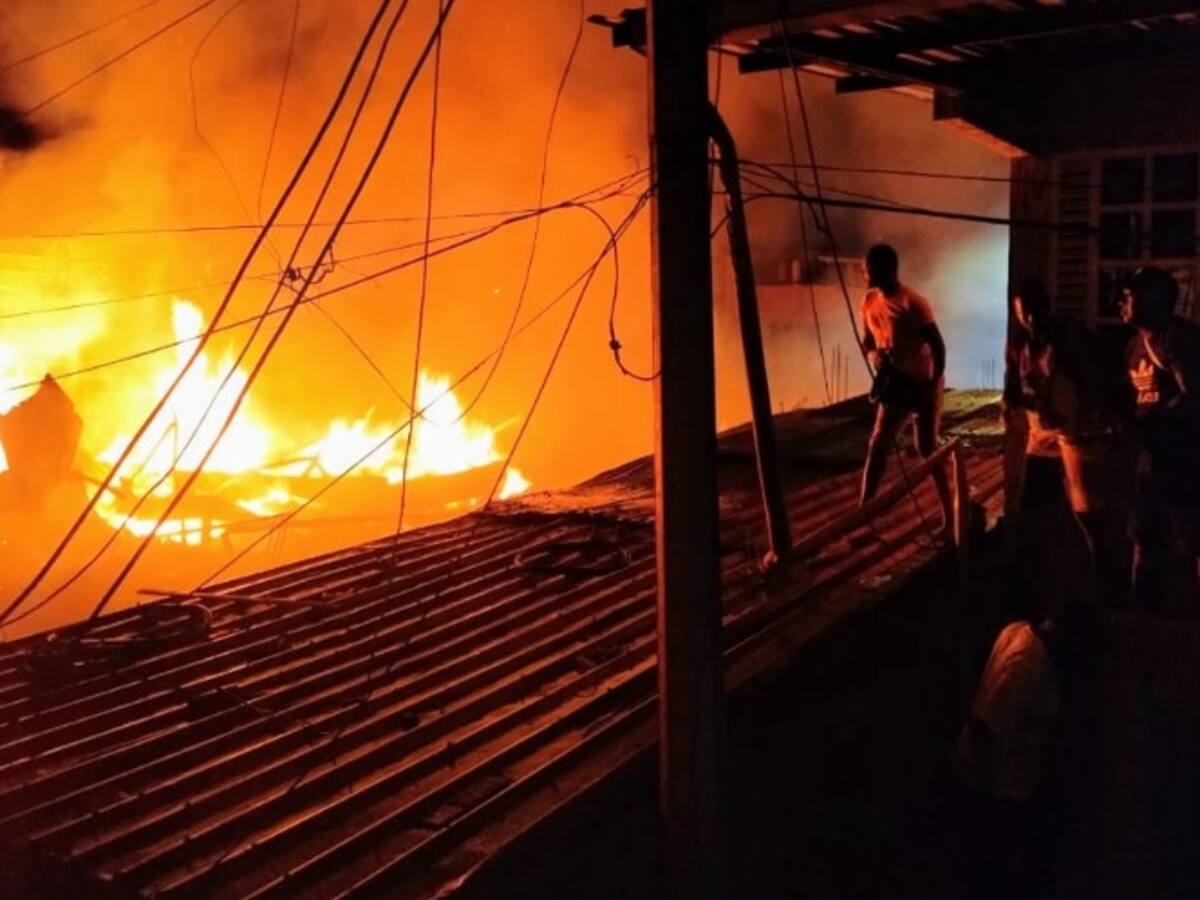 Cuatro viviendas afectadas dejó un incendio en López de Micay en Cauca