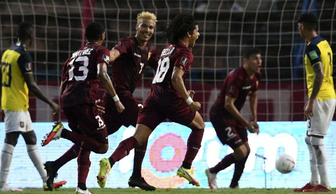 Venezuela 2 - 1 Ecuador en Eliminatorias 2021
