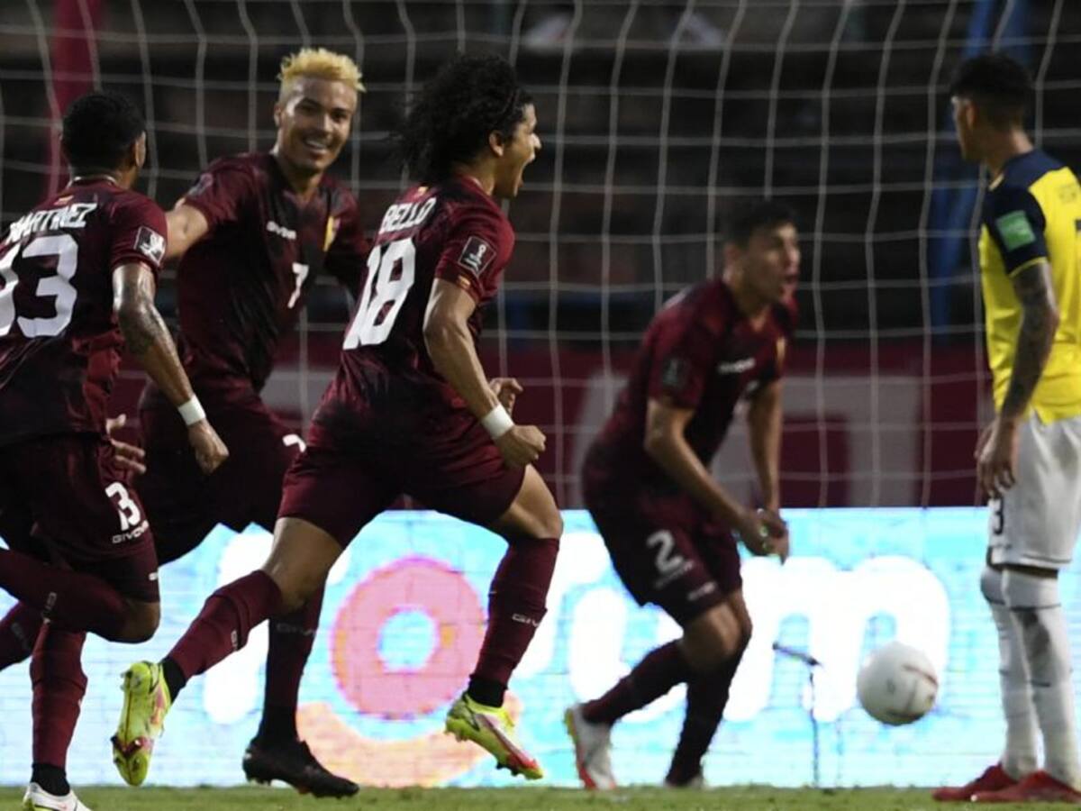 Venezuela también jugó para Colombia y derrotó a Ecuador