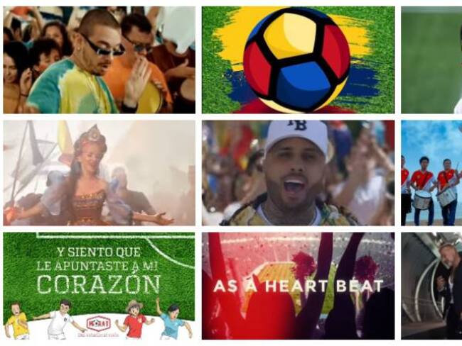 Las canciones del Mundial Rusia 2018