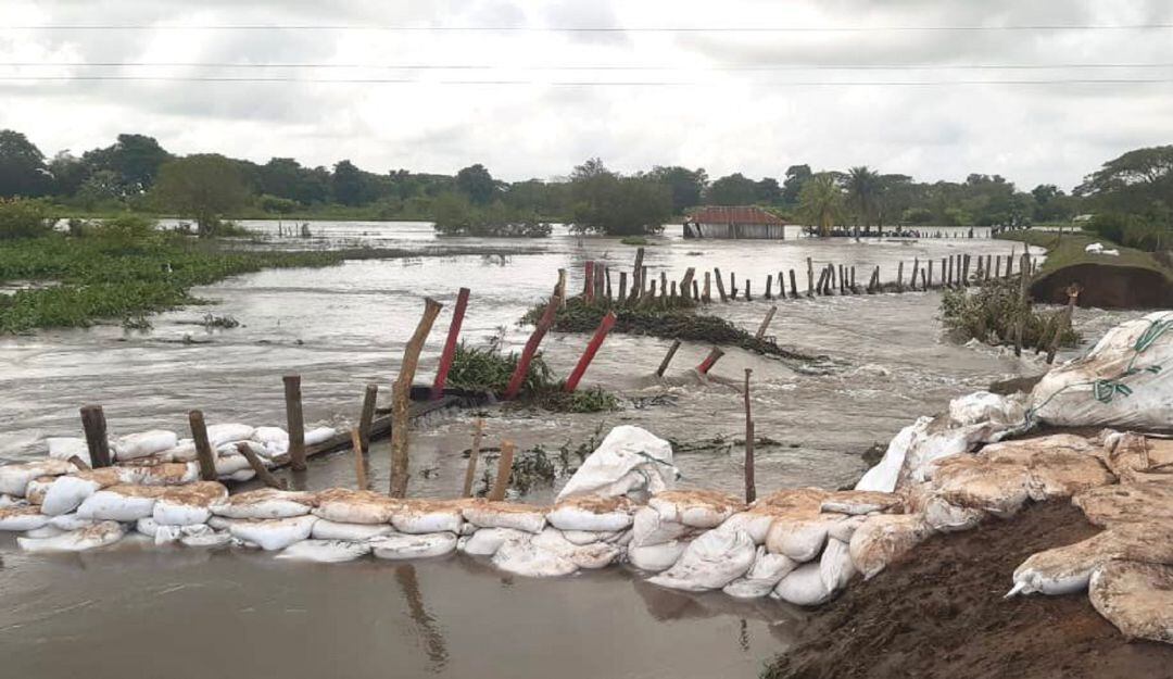 La Gobernación de Bolívar se desplazó hasta el sector La Victoria del municipio de Hatillo de Loba para evaluar daños y tomar medidas de mitigación