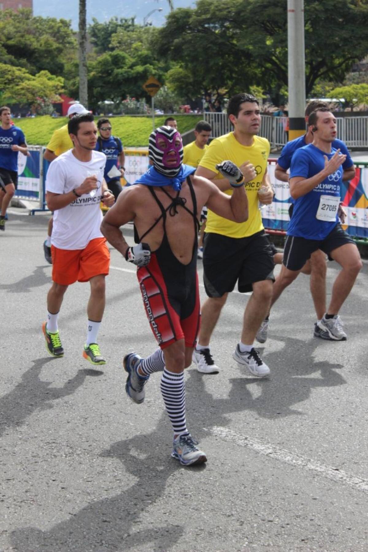 Ningún paisa quería perderse la fiesta Olímpica