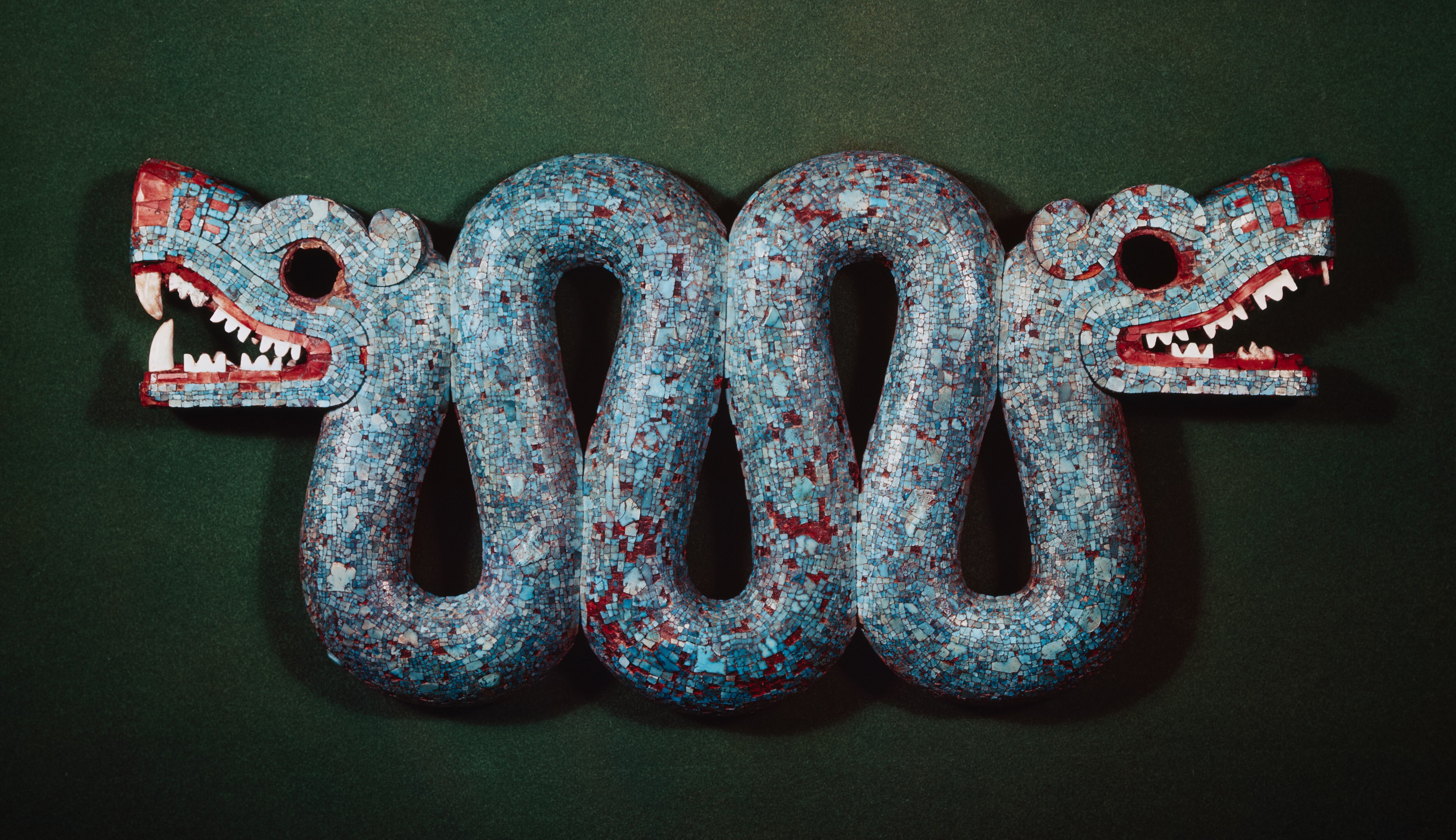 Escultura precolombina de cultura Azteca o Mixteca.
(Foto: GettyImages)