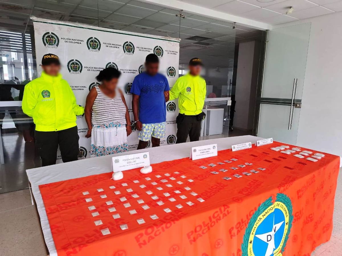 En el barrio Chino, dos capturados por tráfico de estupefacientes en entornos escolares