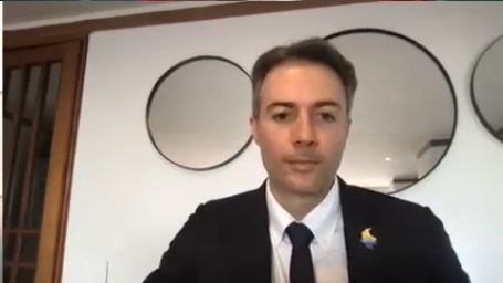 Daniel Quintero en audiencia de imputación de cargos - foto audiencia 21 de abril 2025