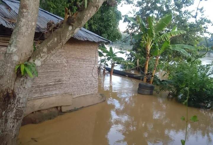 Inundaciones en zona rural de Montería.