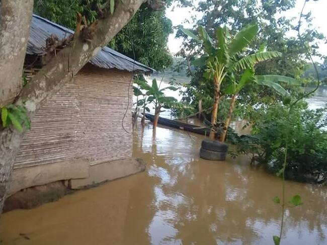 Inundaciones en zona rural de Montería.