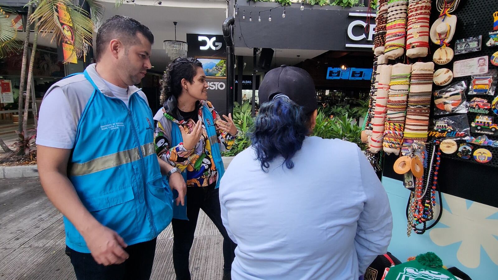 Recorridos de la Alcaldía para prevenir el trabajo infantil. Foto: Alcaldía de Medellín