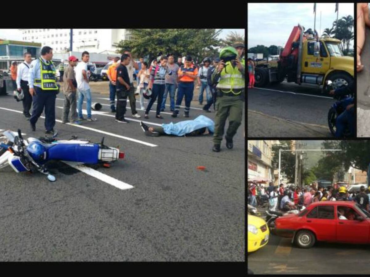 Mañana con accidentes de tránsito deja en Cali varios muertos