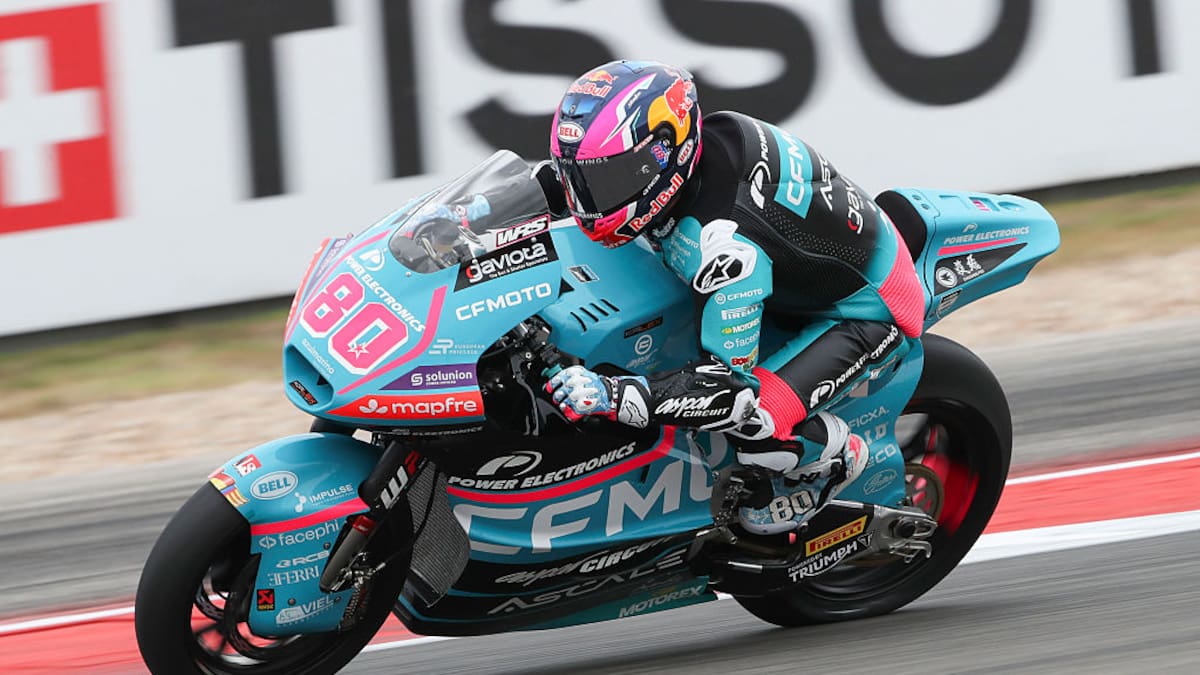 Así le fue a David Alonso en el Gran Premio de Cataluña del Moto2