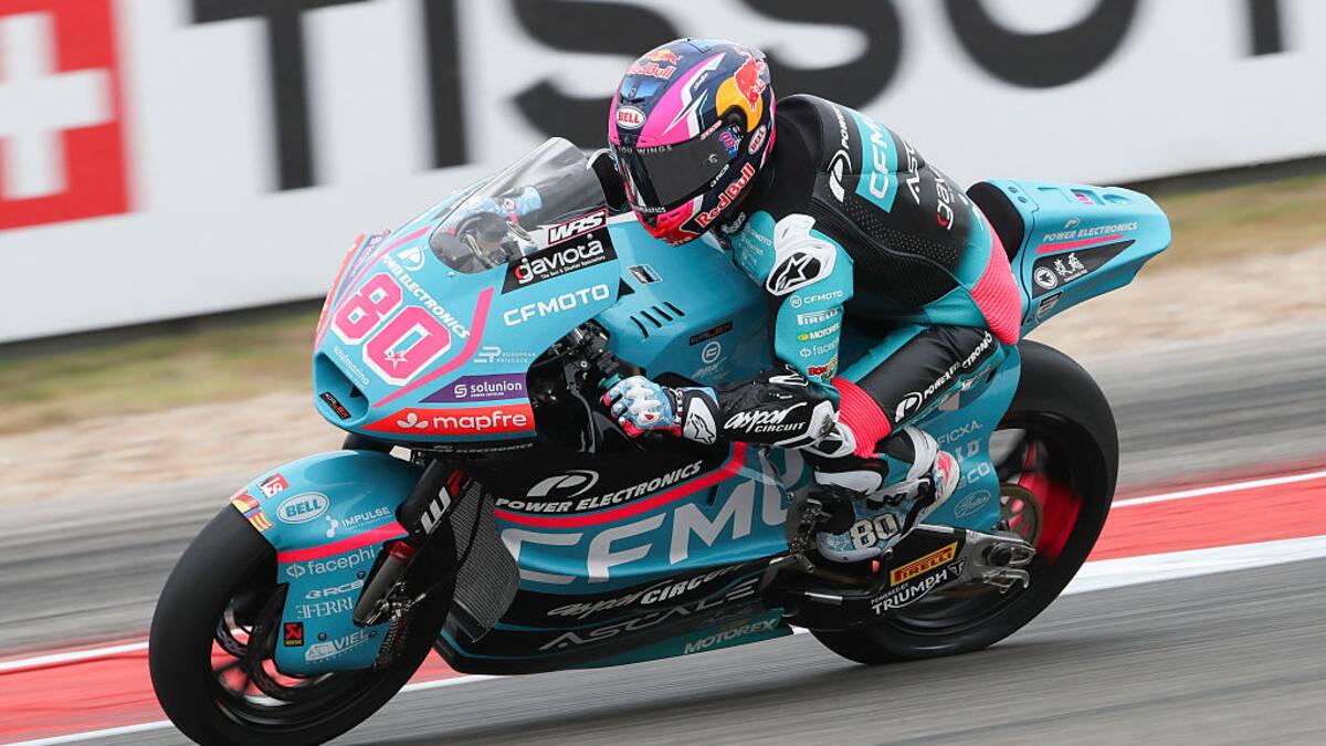 Así le fue a David Alonso en el Gran Premio de Cataluña del Moto2