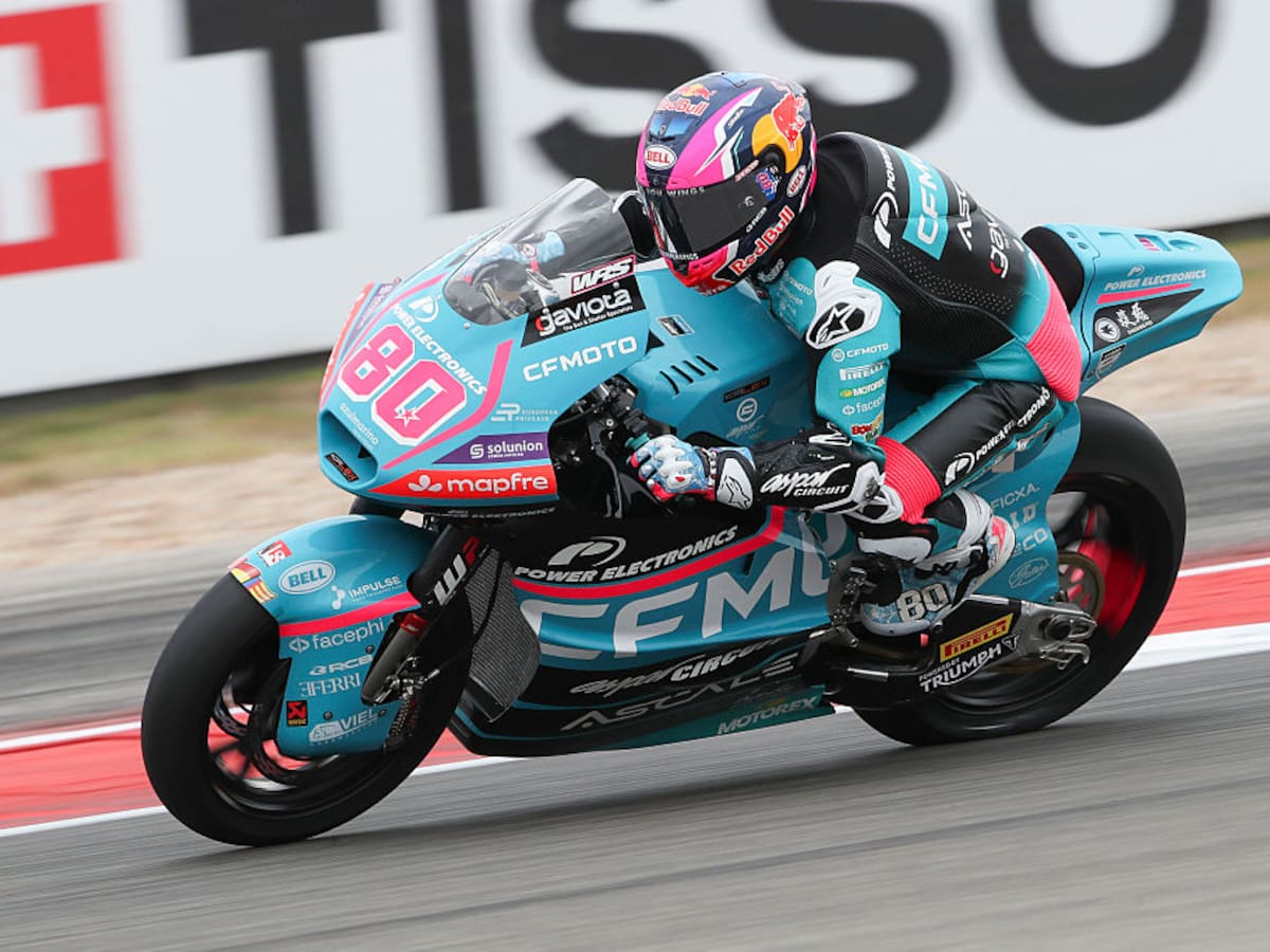 Así le fue a David Alonso en el Gran Premio de Cataluña del Moto2