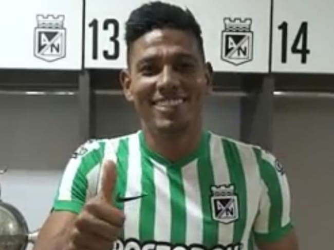 Alexander Mejía presentado en Atlético Nacional 2021