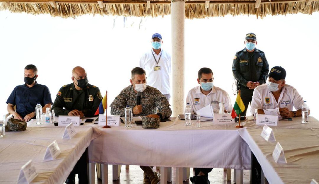 En El Salado se desarrolló un consejo extraordinario de seguridad