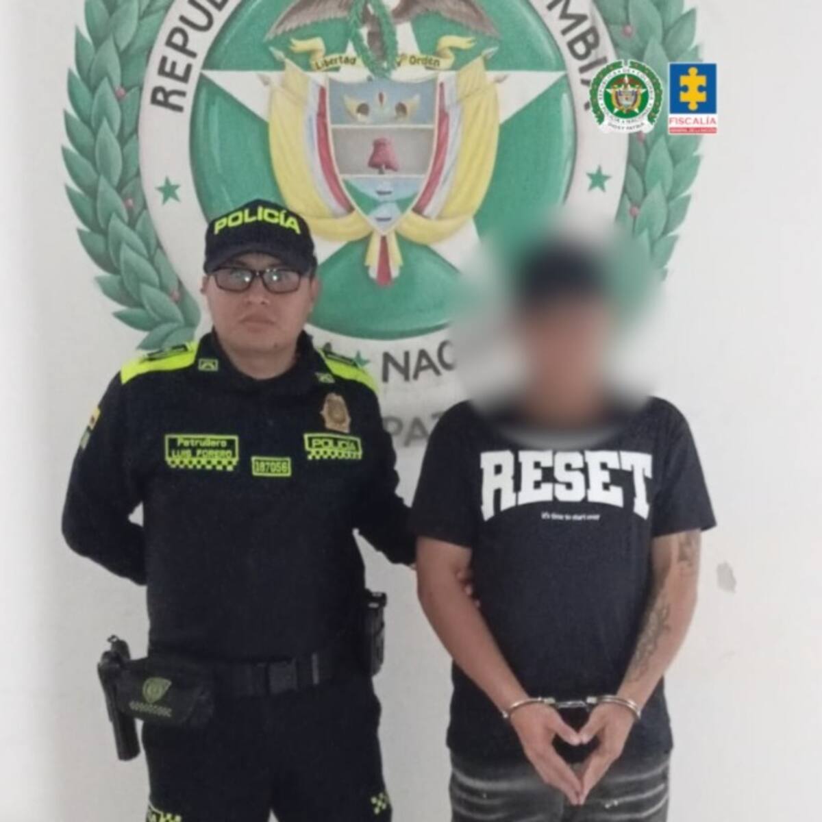 Ya está en la cárcel el hombre que se entregó por el homicidio de una niña de dos años en Medellín