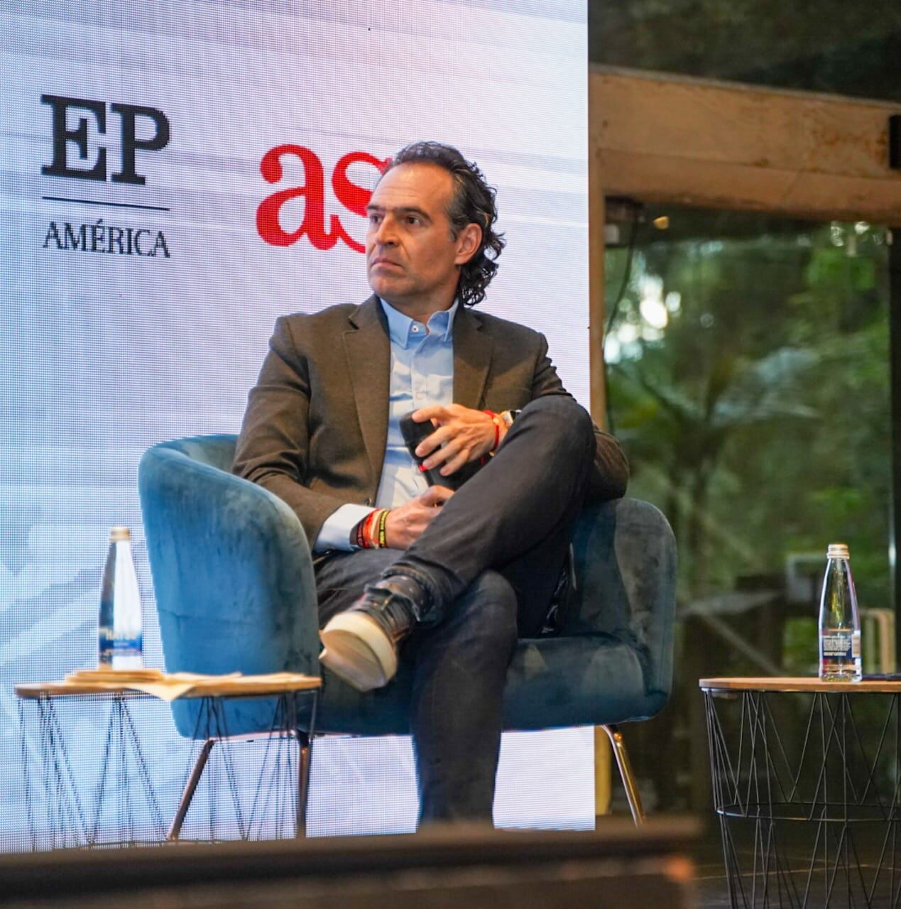 Federico Gutiérrez en Visión 2024, evento organizado por Prisa Media