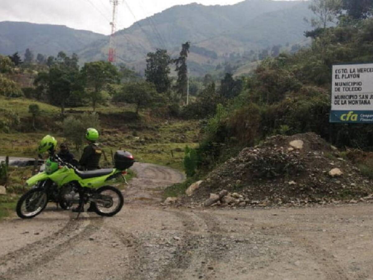 En Liborina encontraron sin vida a dos personas, uno menor de edad